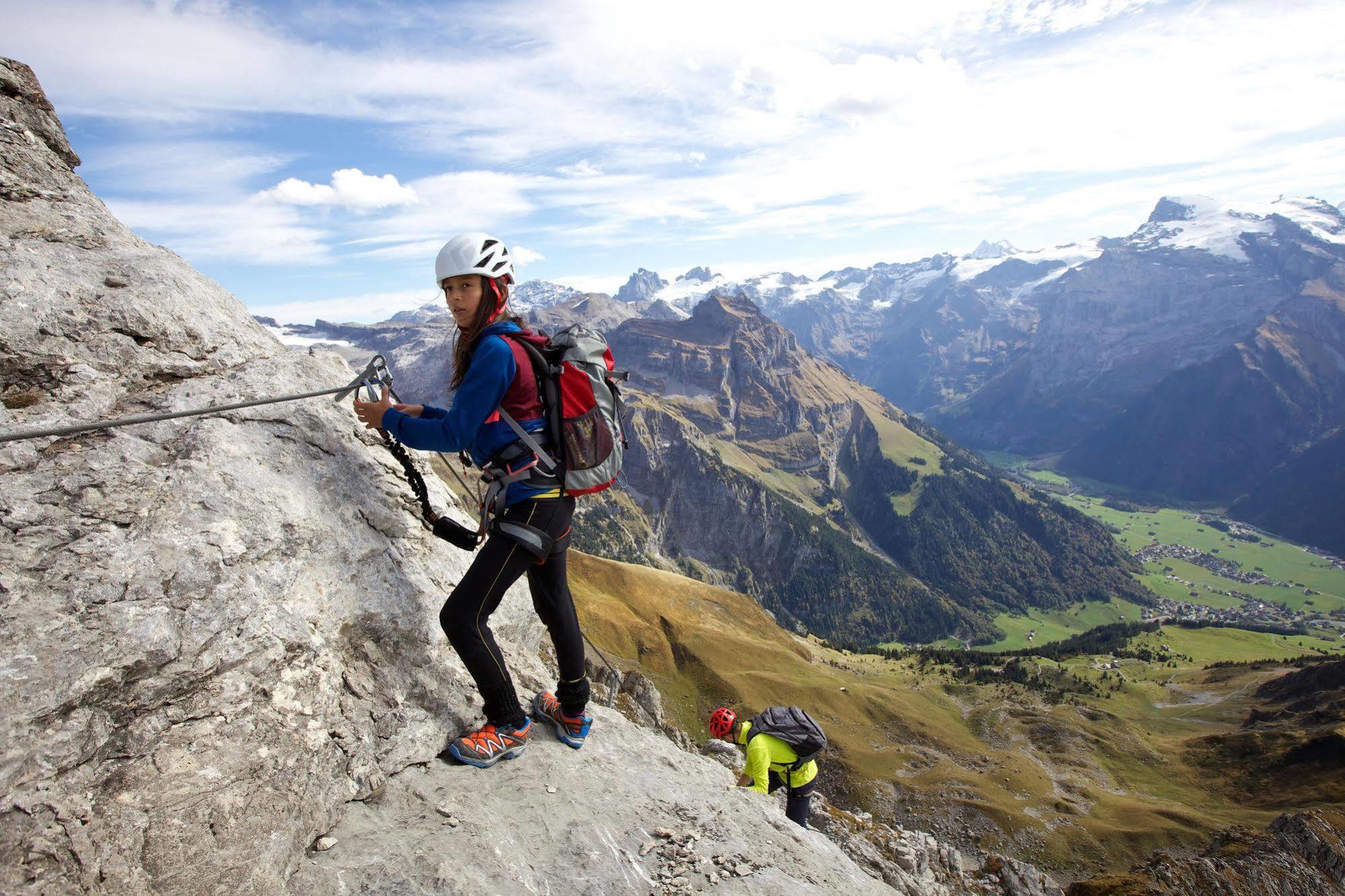 Berglodge Restaurant Ristis Engelberg Luaran gambar